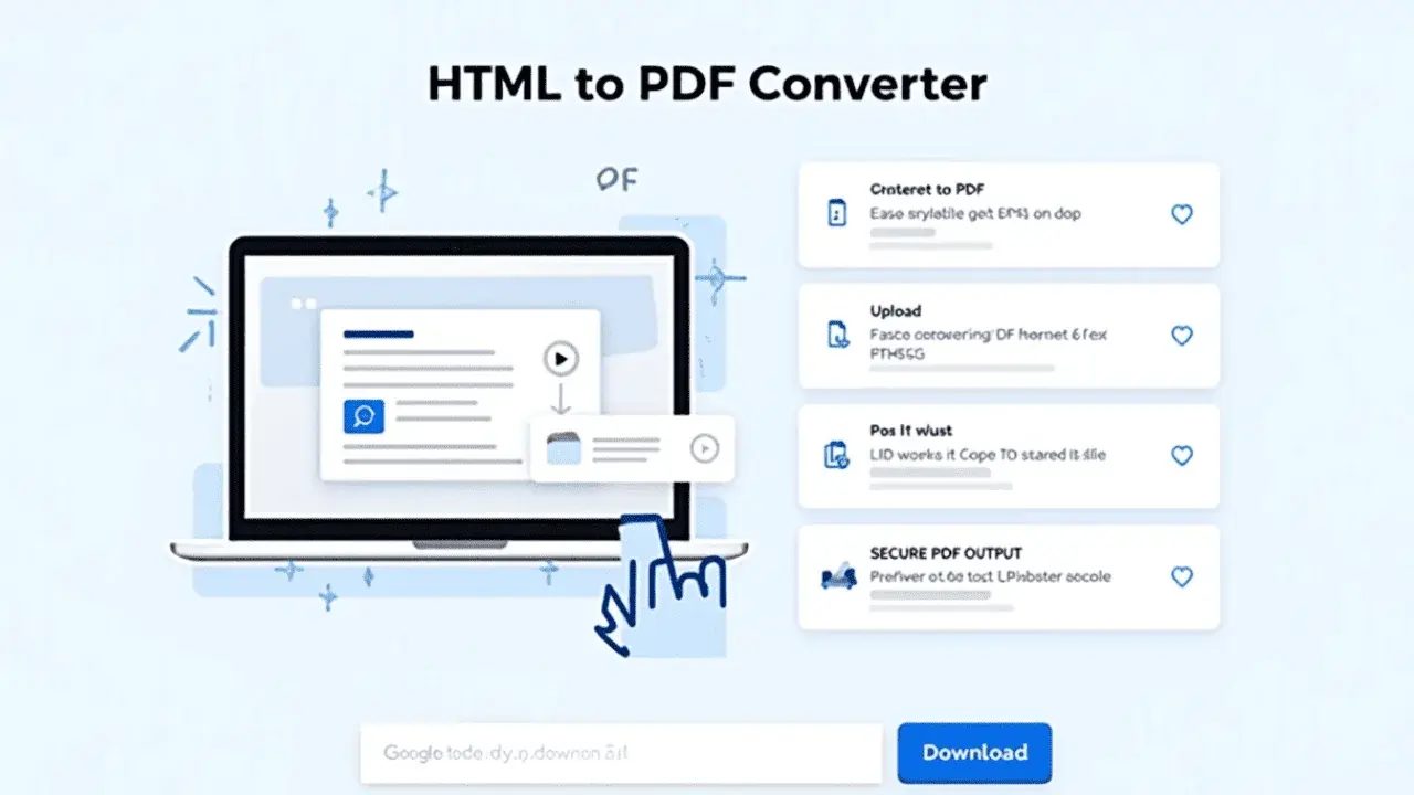 HTML To PDF Converter